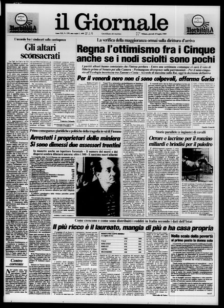 Il giornale : quotidiano del mattino